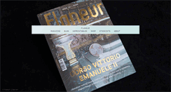 Desktop Screenshot of flaneur-magazine.com